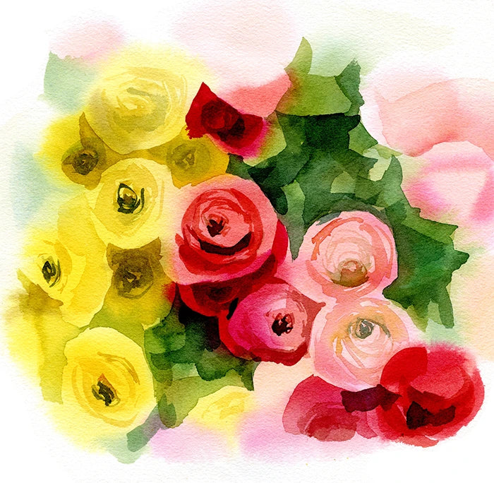 Fleurs Floues