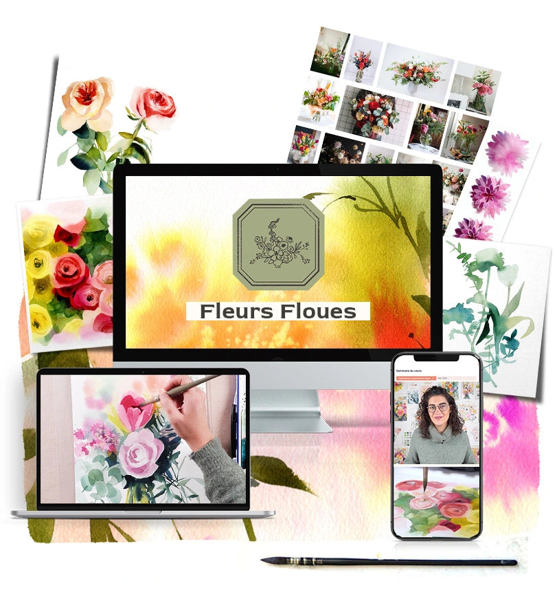 Fleurs Floues