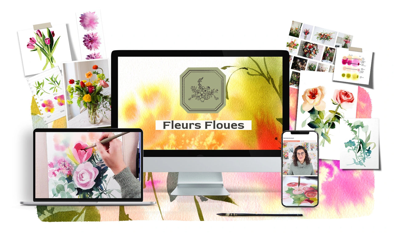 Fleurs Floues