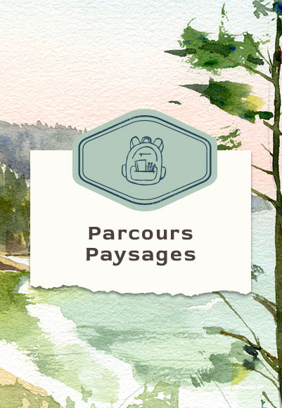 Cours aquarelle Parcours Paysages