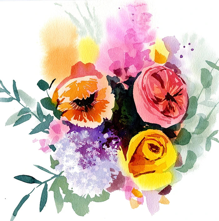 Fleurs Floues