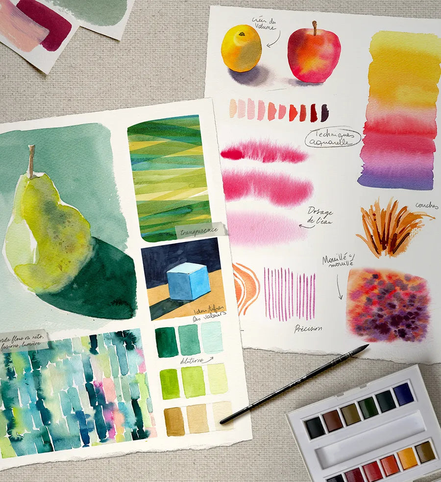 Les Bases de l'aquarelle