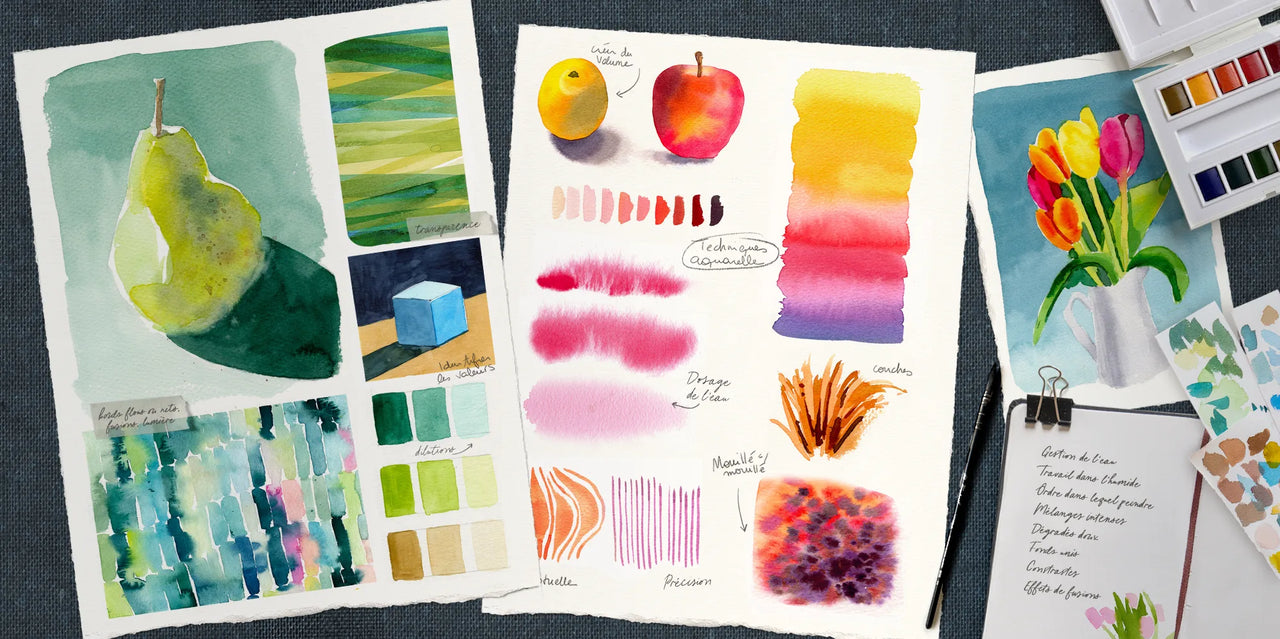Les Bases de l'aquarelle