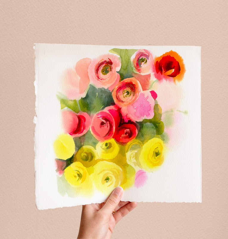 Fleurs Floues
